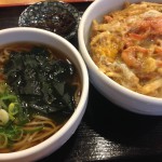 大阪うどんそばてんまさんの日替わりかき揚げ丼セット