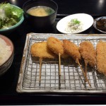 五菜(ごさい)さんの串かつ定食