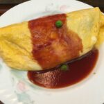 お食事処 いづみやさんの昔ながらのオムライス