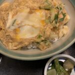 中崎町にある今日亭さんのランチセット